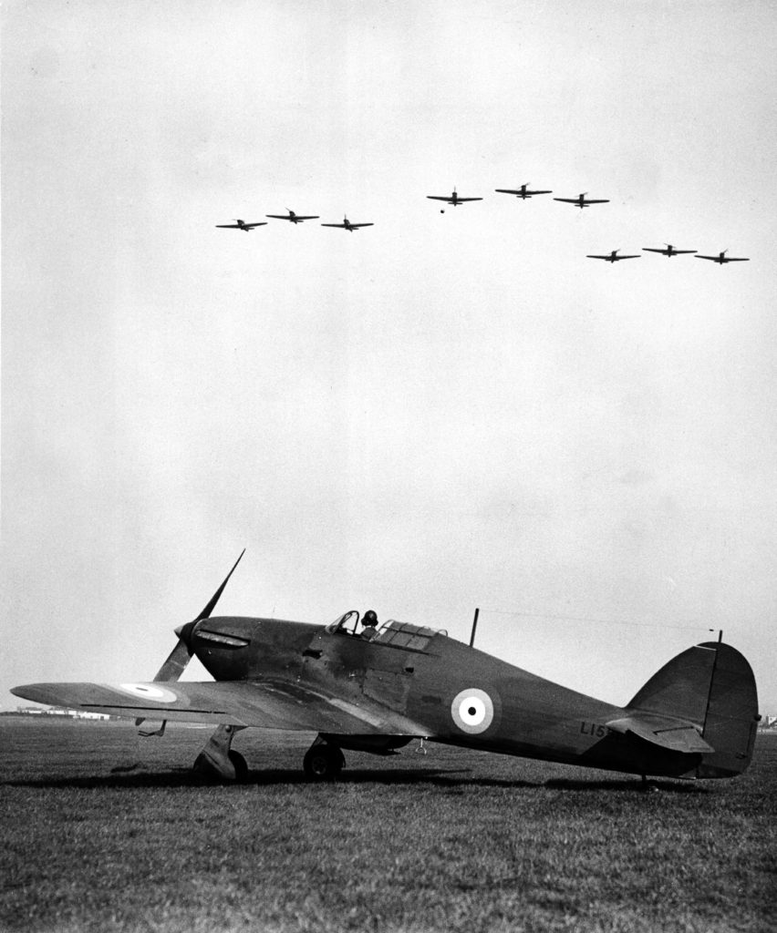 Working on a Hawker Typhoon fighter at the Gloster Aircraft Factory, Hucclecote - Source: The Home Front: Britain 1939-45, iNostalgia Publishing/Mirrorpix