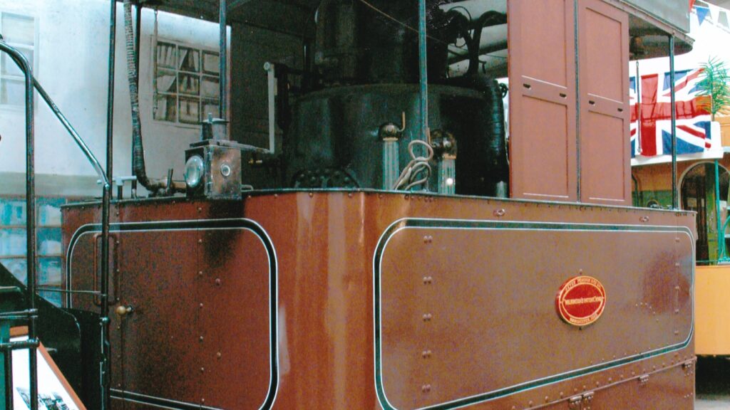 Beyer Peacock 2474 at Crich Tramway Museum. (Copyright Clive Hardy).