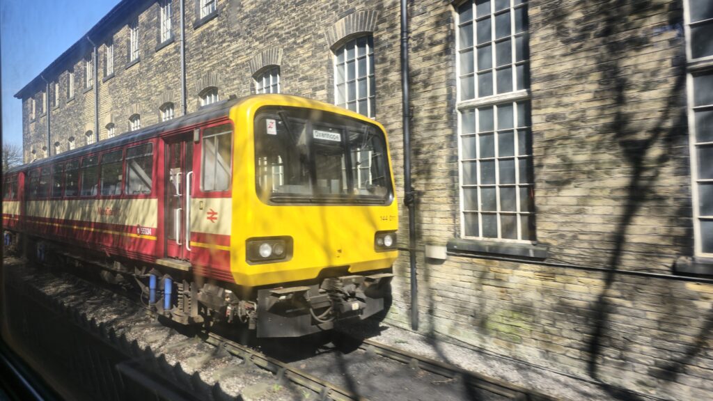 Oxenhope to Haworth Passing Diesel and Steam Engines - Andy Cole-Kinsey