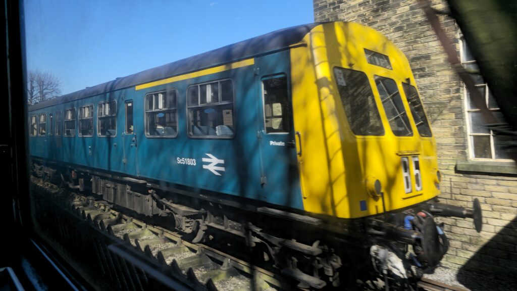 Oxenhope to Haworth Passing Diesel and Steam Engines - Andy Cole-Kinsey