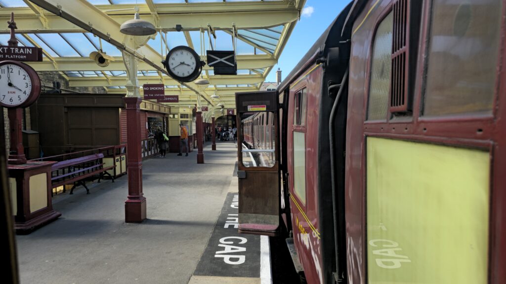 Keighley Steam Railway Station, part of Keighley & Worth Valley Railway